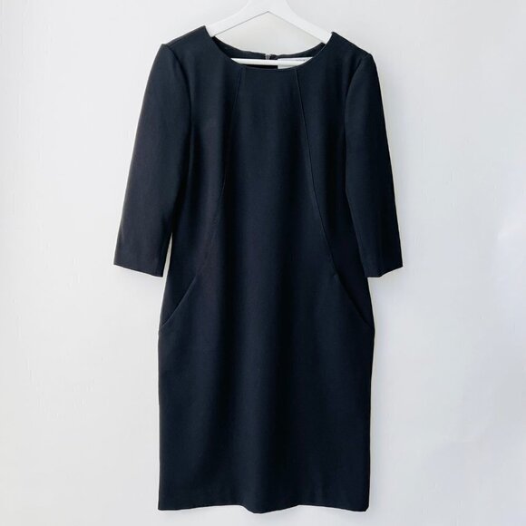 MM Lafleur Etsuko Wonder Tech dress in black, Size 8 06 - Picture 2 of 11